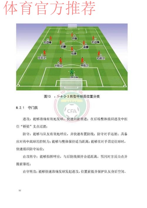 《中国足球协会青少年训练大纲》公布 明确青训发展目标理念